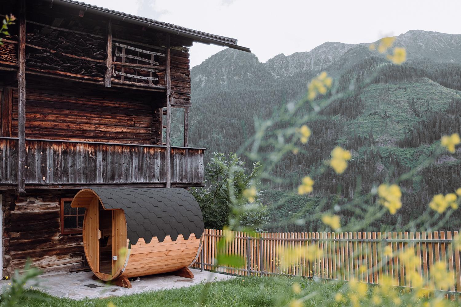 Mountain house Ebner Villa Selva dei Molini Buitenkant foto