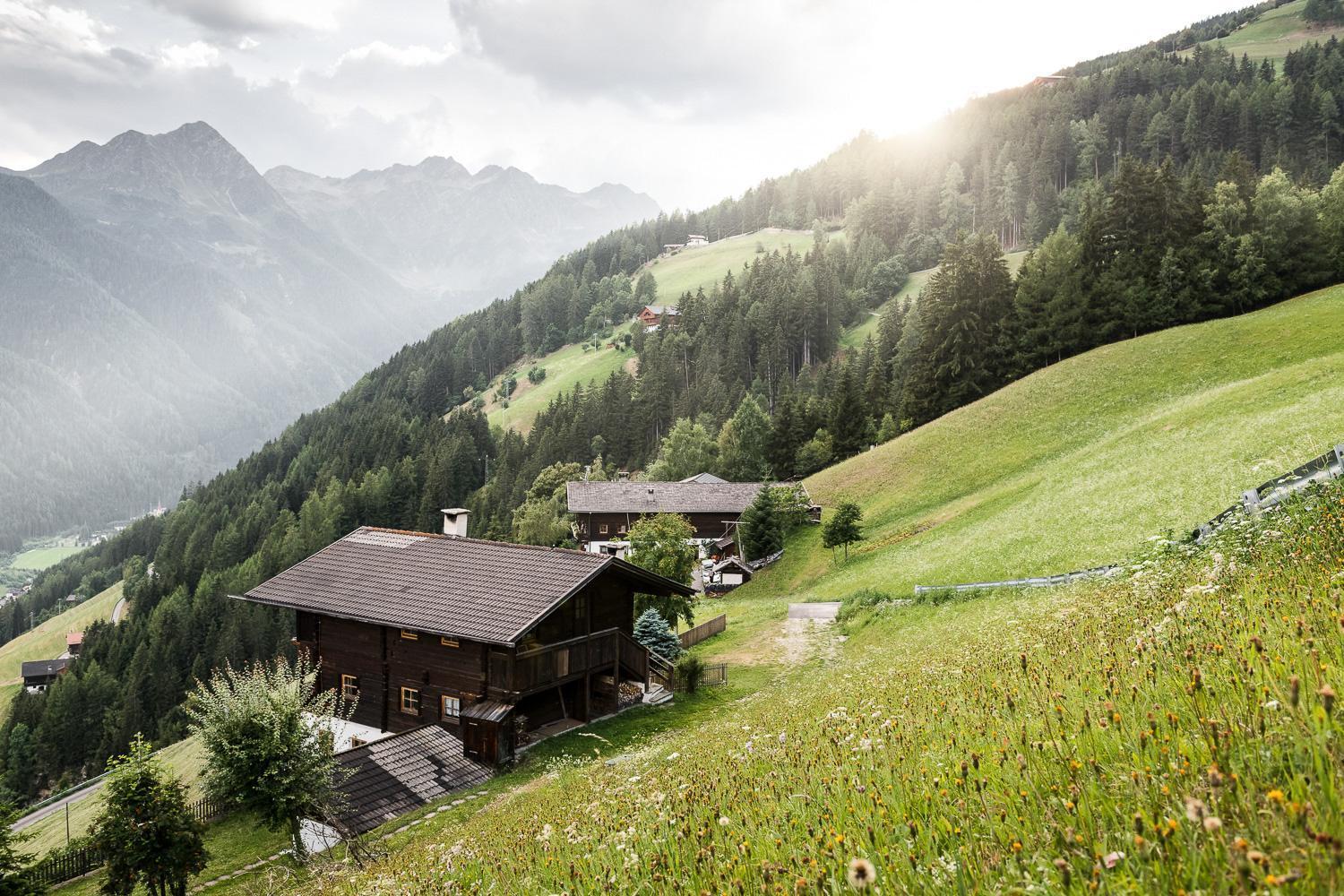 Mountain house Ebner Villa Selva dei Molini Buitenkant foto